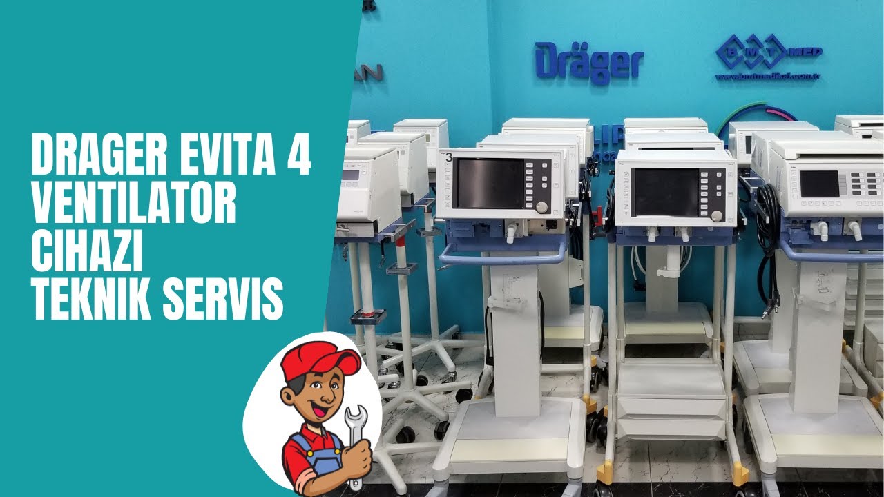 Drager Evita 4 Ventilatör Teknik Servis