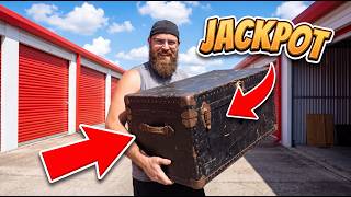 Awesome vintage find worth BIG $$$ found in old trunk! $1100 abandoned storage pays off huge!