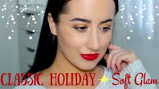 Classic Holiday Soft Glam Makeup Tutorial 2016 screenshot 5