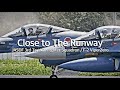 [百里基地] 侍パイロットと目が合った、ウエストランウェイ 超近距離でF-2戦闘機の爆音！The world's closest explosive JASDF F-2 fighter
