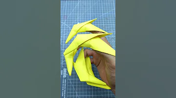 How to make Dragon Paper Claws / Origami