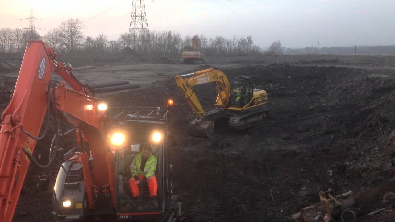 PMYL - Open Cut Deep Drainage installation on a massive scale