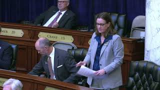 Idaho State House Chambers Legislative Session - January 8th, 2024