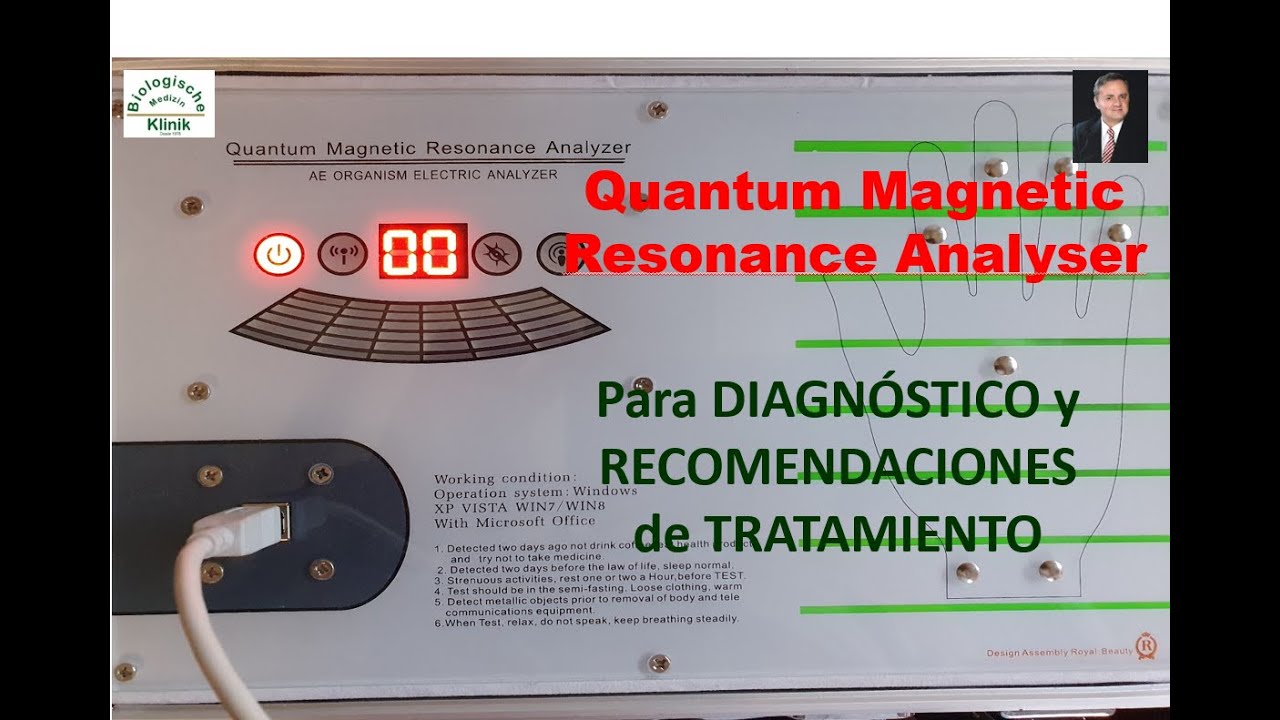 Analizador Cuántico de Resonancia Magnética. Dr. Jorge Coutiño Hdz ...