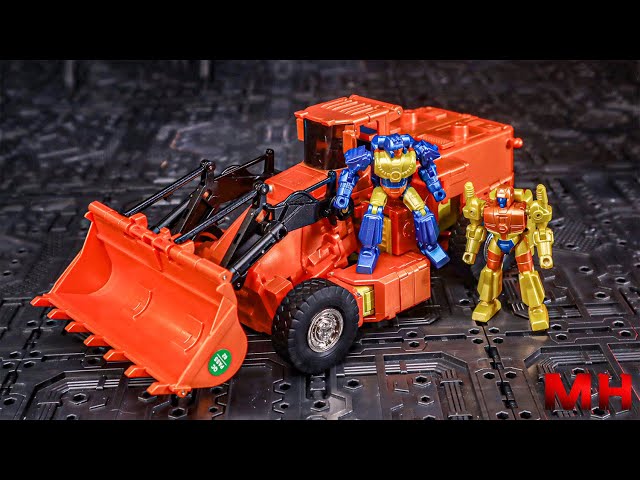 XTransbots MX-41S Dig-Pig Scoop w/ Puncture & Trackshot - YouTube