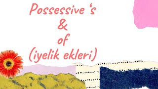 Sifirdan Prati̇k İngi̇li̇zce Possessive S And Of Aitlik Ekleri Ifırdaningilizce