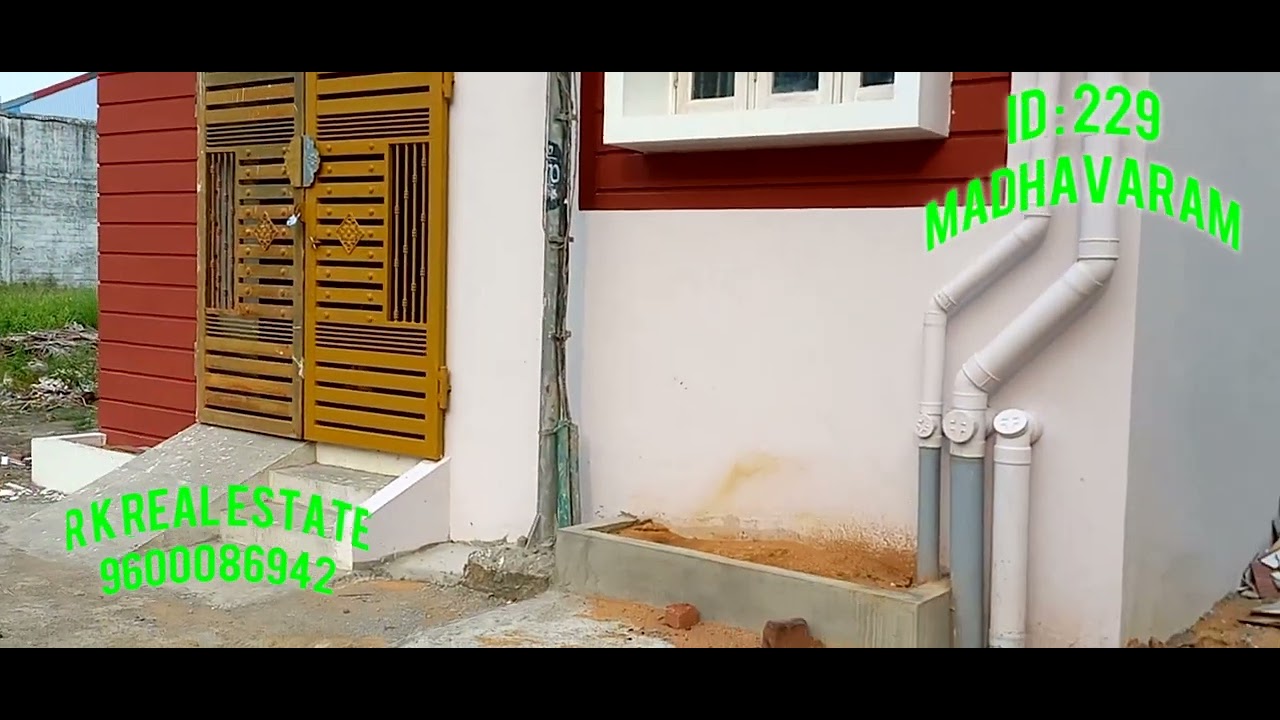 ID 229 BRAND NEW HOUSE FOR SALE AT MADHAVARAM MILK COLONY CMDA