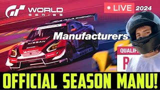 Gran Turismo 7:  SEASON! - GTWS MANUFACTURERS CUP RD.1: NURBURGRING! - LATE MANU DECISION!