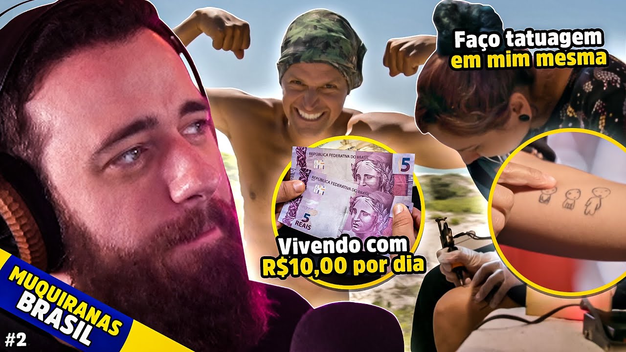 Muquiranas Brasil - Ele sobrevive com 10 reais por dia