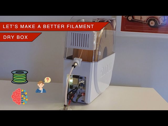 DIY Active Heating Filament Dry Box : r/functionalprint