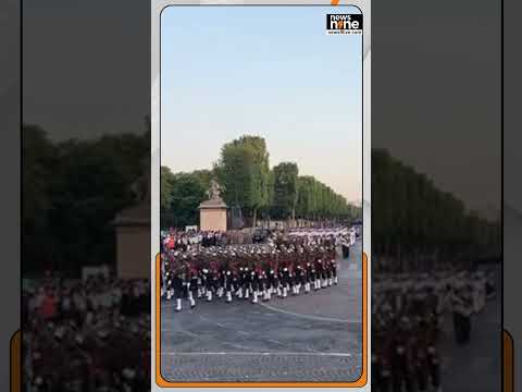 The Indian contingent rehearsing in Paris for the Bastille Day Parade | News9