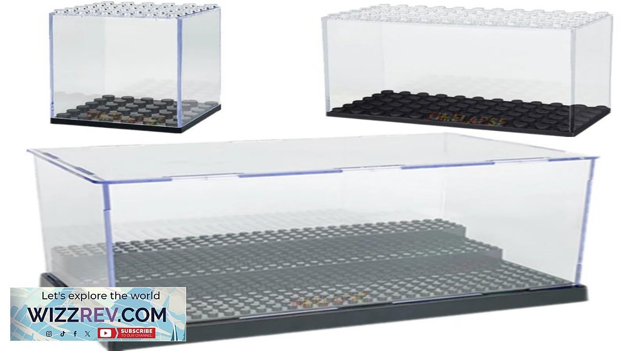 Демонстрационный контейнер с пылезащитной прозрачной крышкой, базовый набор аксессуаров, модель «...