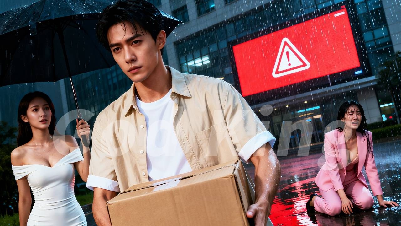 Framed and fired, poor guy left—But next sec,Company collapses! Beauty CEO cry & beg him back, late!