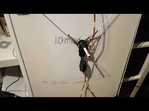 First attempt on building a polargraph (drawing bot)