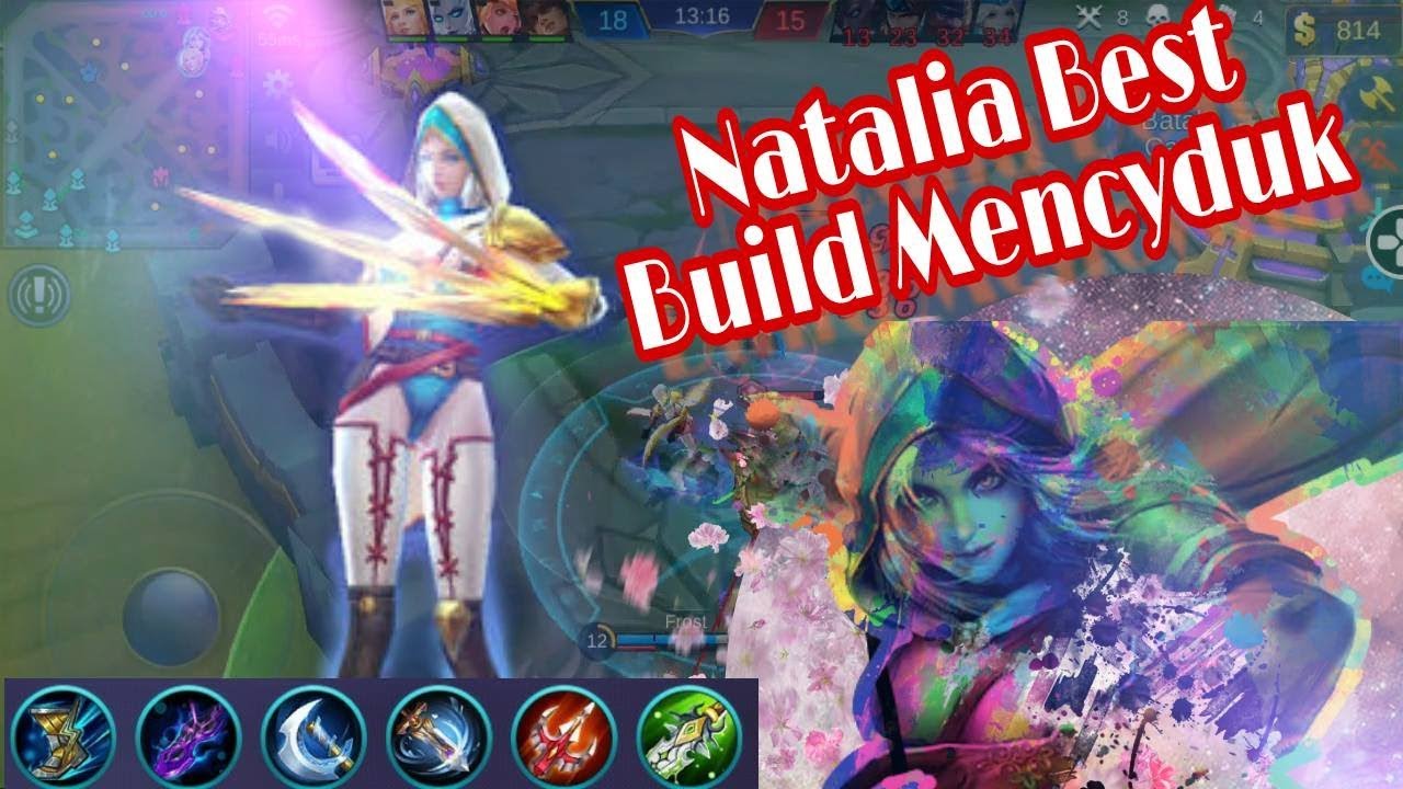 Mobile Legends: Natalia MVP, Top Ranked Build and Mencyduk gameplay!