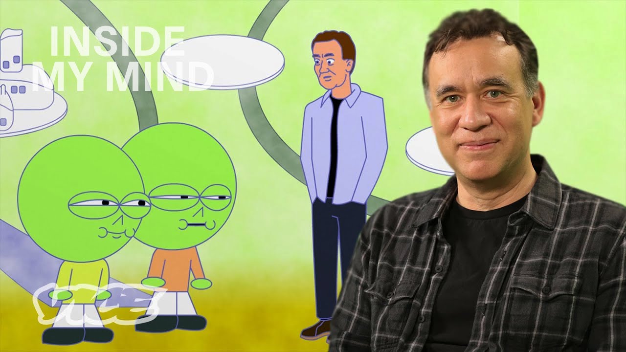 Fred Armisen Meets Tiny Aliens