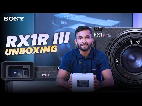 Sony RX1R III Digital Camera Unboxing එක 😍