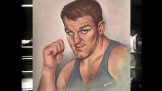 Brian London (Boxer) Tribute: Pastel Painting