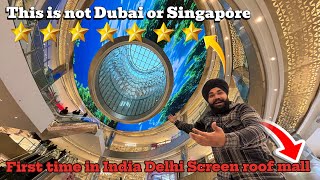 First time in India newly open roof screen mall in Delhi || Unity One Elegante Mall Nsp Full Tour