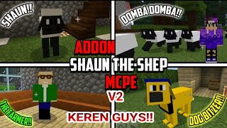 SHOWCASE||Addon Shaun The Sheep Di Minecraft