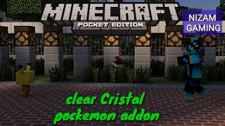 clear Cristal pockemon addon download In Minecraft || NIZAM GAMING screenshot 1