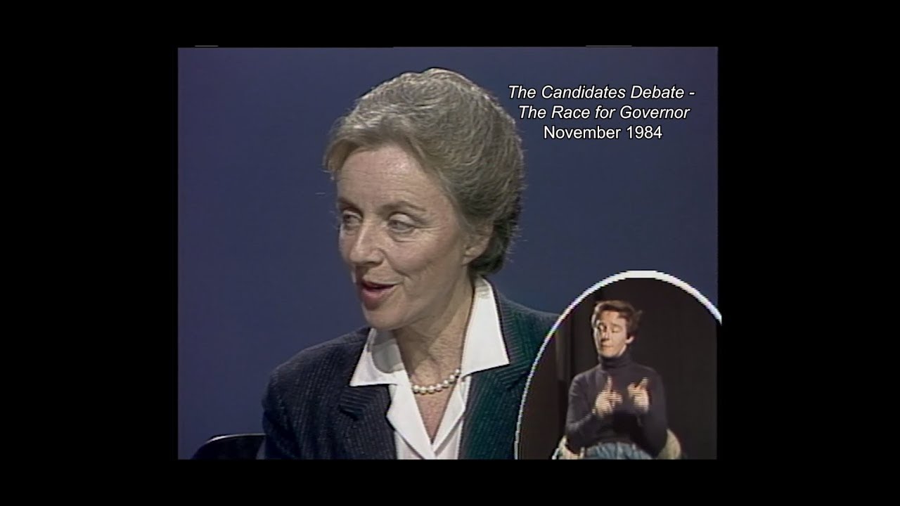 Candidates Debate - Race for Governor - Kunin