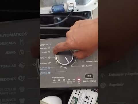 Lavadora Whirlpool se queda drenando 