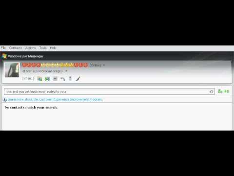 msn hack/emoution glitch
