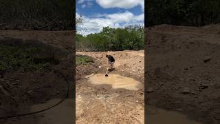 Como ficou o Barreiro do sítio depois de uma semana?! #sitio #nordeste #reforma #cariri #roça #campo