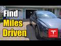 How to Find Miles Driven on Tesla Odometer - Easy Tutorial