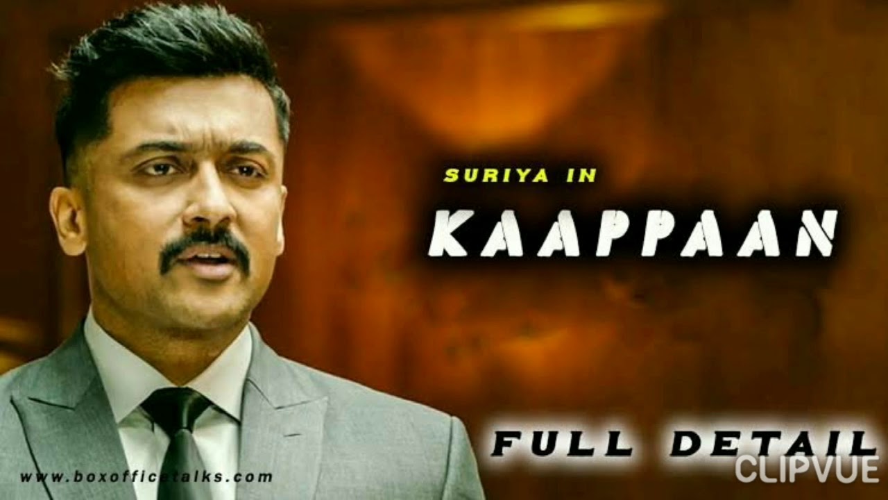 Kaappaan movie official trailer tamil review🔴🔥