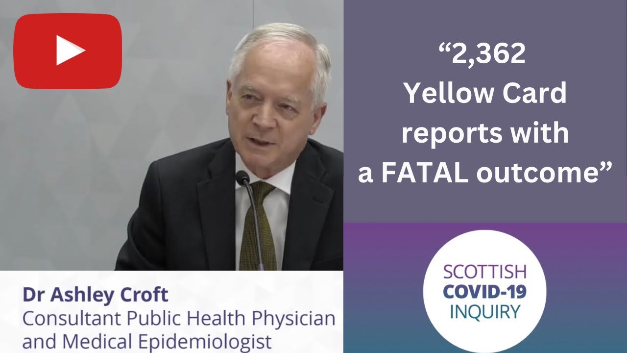 Scottish COVID Inquiry |  Epidemiology Presentation | Dr Ashley Croft | 27/7/2023