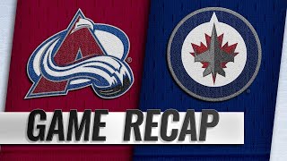 Wheeler, Jets erupt for seven goals to down Avalanche