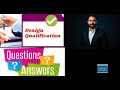 Design Qualification (DQ) | Pharma Validation Q&A (questions & answers) for Students & Professionals