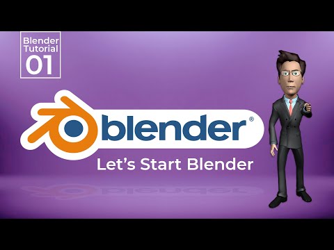 Introduction to Blender | User Interface and Navigation | Tutorial 01 | Part 01 | HD
