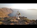 Caroline & Fred | Elopement wedding video in Santorini Greece | Aenaon Villas wedding Santorini