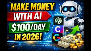 Make Money with AI ($100/Day Side Hustle for Beginners)