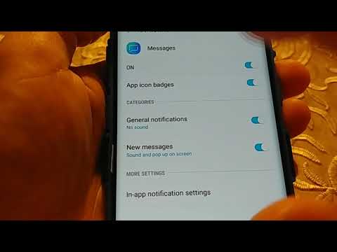 How to manage notifications/permission for Apps - Samsung Note 9