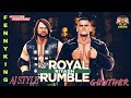 ROYAL RUMBLE RIYADH AJ STYLES VSGUNTHER fennyking 