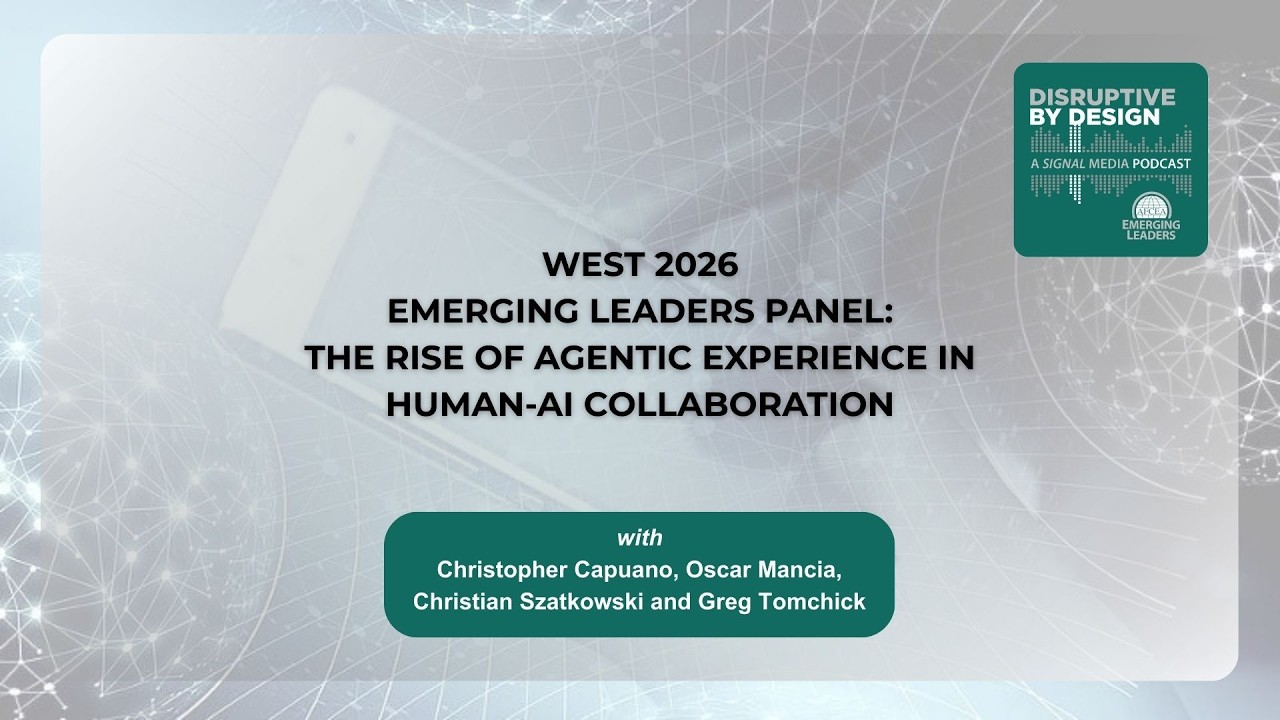 SIGNAL Media’s Disruptive by Design: WEST 2026 Emerging Leaders Panel