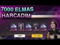 7000 ELMAS HARCADIM ! GARENADAN 5000 ELMAS HEDİYE ! - FREE FIRE