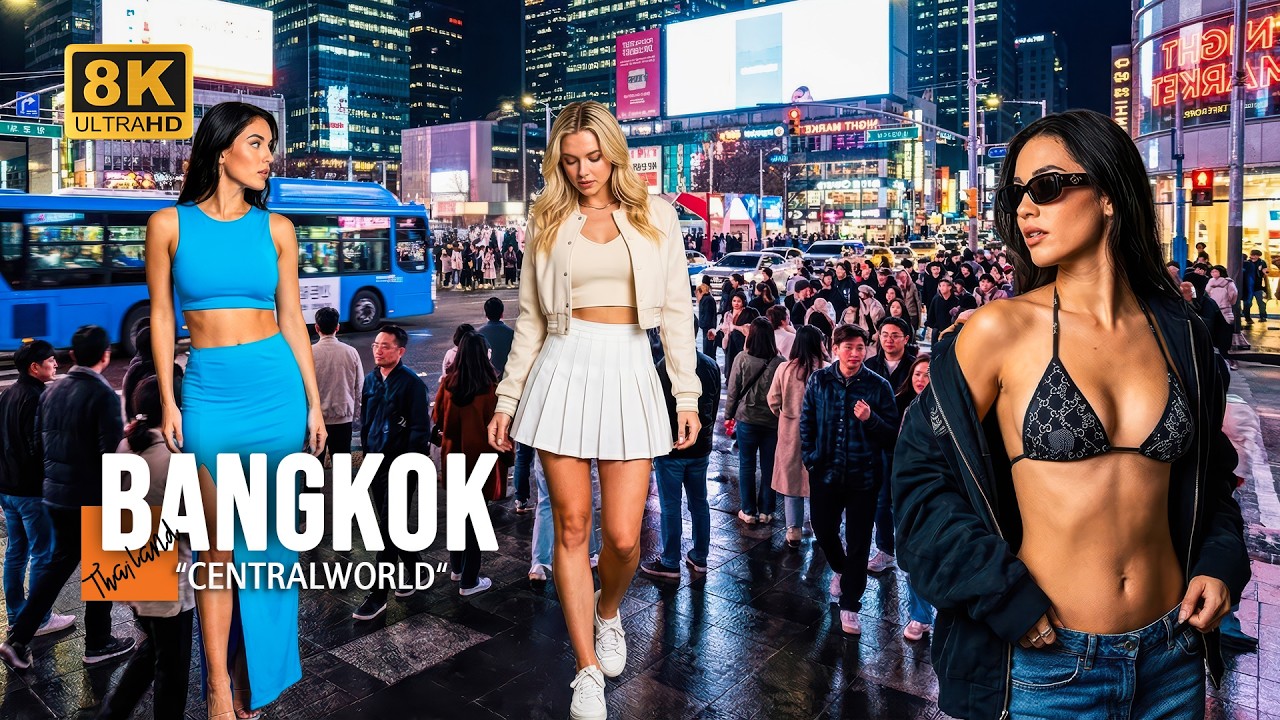🇹🇭 8K HDR | CentralWorld Bangkok Thailand | Shopping Mall Walk | Full Walking Tour