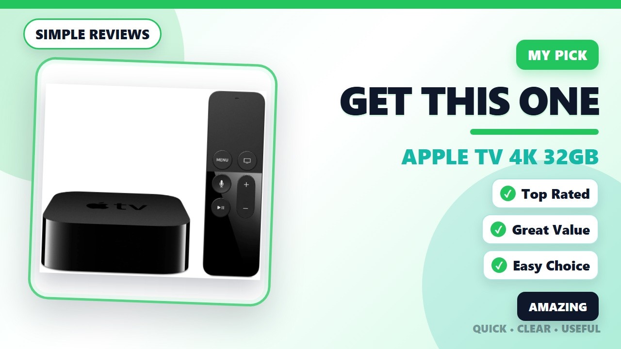 Apple TV 4K 32GB Streaming Media Player Review - YouTube