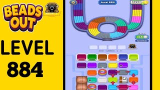 Beads Out Level 884 Solution and Walkthrough for Gameplay 