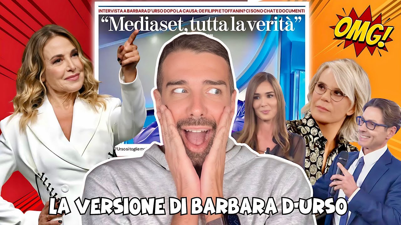 BARBARA D’URSO ATTACCA: “CACCIATA DA MEDIASET PER VENDETTA, MA HO FOTO E CHAT!” | Spillin’ the tea🥤