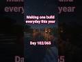 Making one build everyday this year #minecraft #minecraftbuilding #minecrafttutorial #bridge