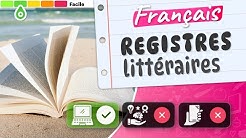 📚Quiz français : Les registres littéraires