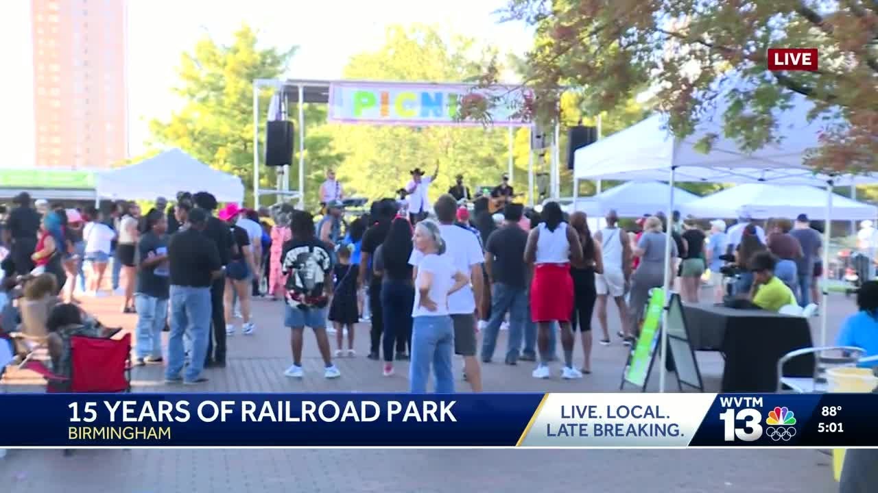 Birmingham's Railroad Park celebrates 15 years with a block party