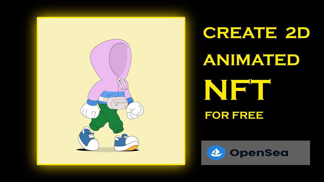 How to create 2D animated NFT's for free | Easiest way | best method