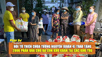 TP. HCM: Hội Từ thiện chùa Tường Nguyên (quận 4) trao 2000 phần quà cho bà con khó khăn các khu trọ